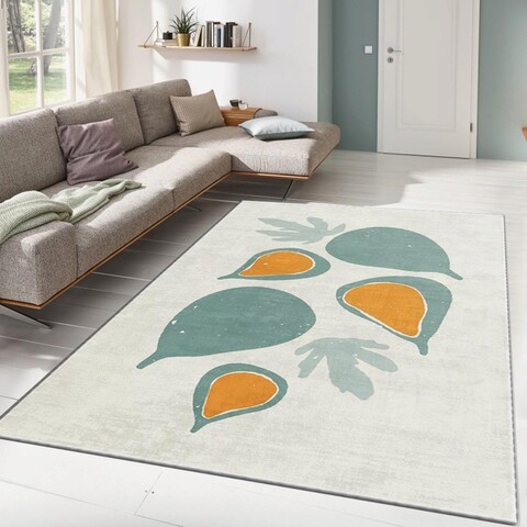 Covor, ALHO CARPET-36A , 80x140 cm, Poliester, Multicolor