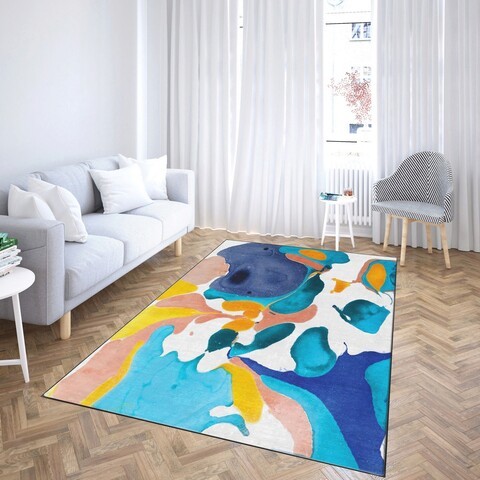 Covor, ESHL-96, 140x220 cm, Poliester, Multicolor