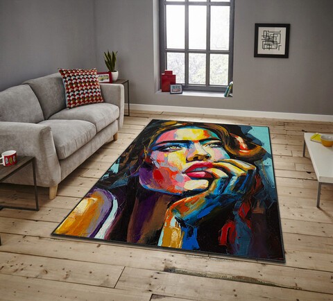 Covor, ASR CRPT-30 , 80x140 cm, Poliester, Multicolor