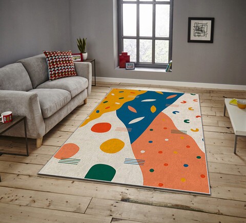 Covor, ASR CRPT-33 , 80x140 cm, Poliester, Multicolor