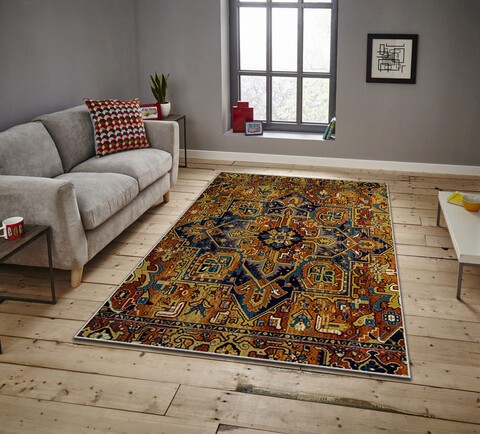 Covor, ASR CRPT-109 , 100x140 cm, Poliester, Multicolor