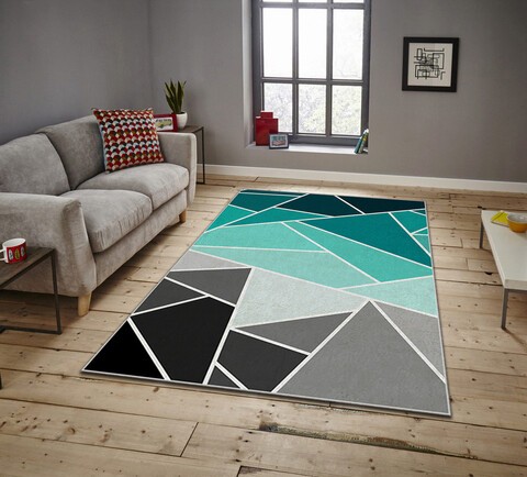 Covor, ASR CRPT-118 , 100x140 cm, Poliester, Multicolor