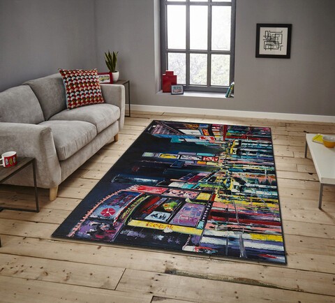 Covor, ASR CRPT-20 , 100x140 cm, Poliester, Multicolor