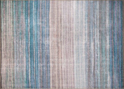 Covor de hol, Funk Chenille, 75x150 cm, Poliester , Multicolor