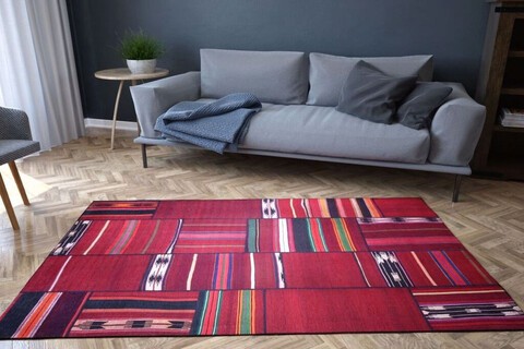 Covor de hol, Jazz Chenille, 75x230 cm, Poliester , Multicolor