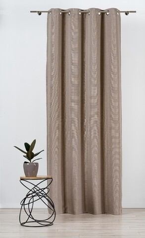 Draperie Mendola Interior, Gent, 140x245 cm, poliester, nisip