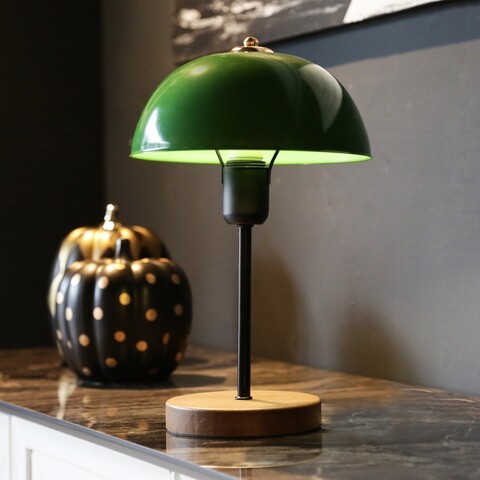 Lampa de masa, AYD-2796, Insignio, 23 x 12 x 38 cm, 1 x E27, 60W, verde