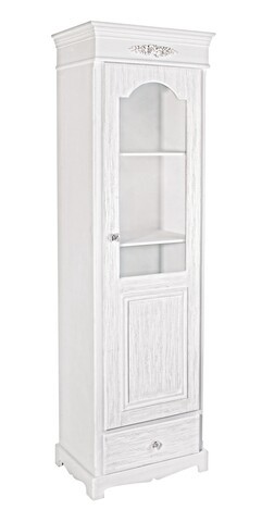 Vitrina Blanc, Bizzotto, 50 x 34 x 170 cm, MDF