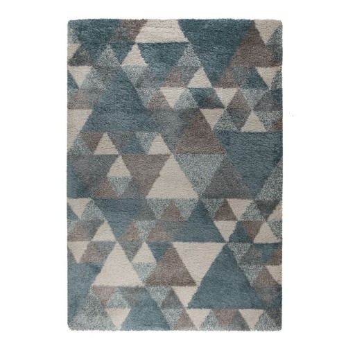 Covor Flair Rugs Nuru, 160x230 cm, albastru-gri