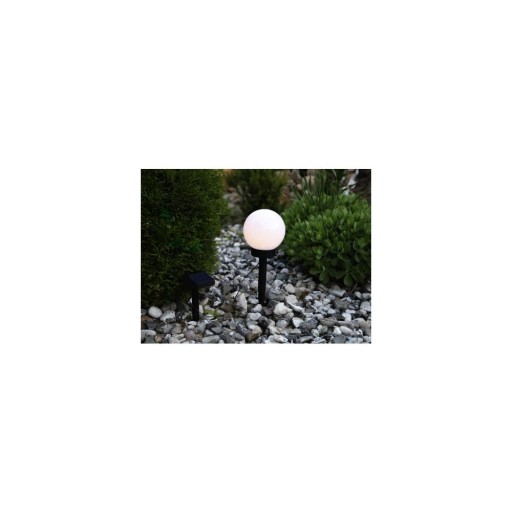 Lampadar solar LED pentru grădină Star Trading Globe Stick, ⌀ 15 cm