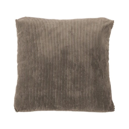 Pernă decorativă Tiseco Home Studio Ribbed, 40 x 40 cm, maro