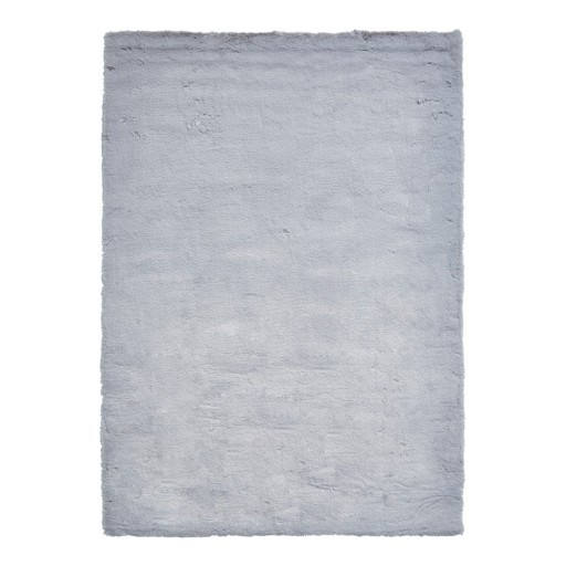 Covor Think Rugs Teddy, 120 x 170 cm, gri argintiu