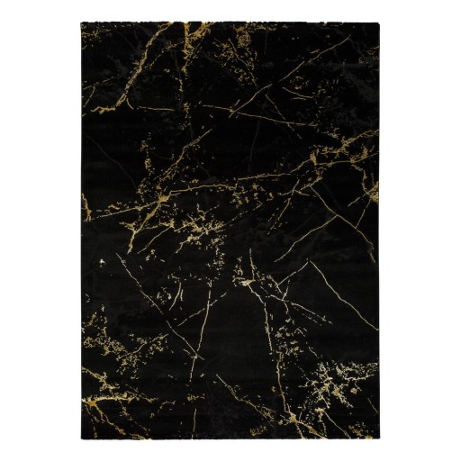 Covor Universal Gold Marble, 140 x 200 cm, negru