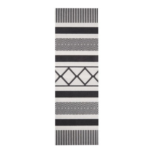 Covor de bucătărie / traversă Zala Living Cook & Clean Urban, 45 x 140 cm, negru-gri