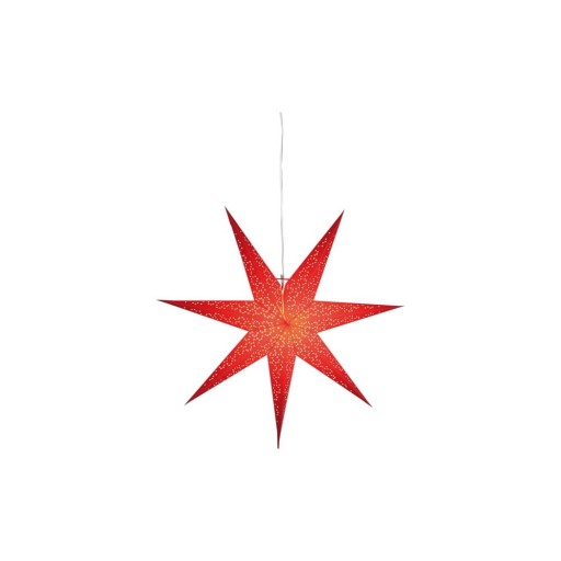 Decorațiune luminoasă Star Trading Dot, Ø 70 cm, roșu