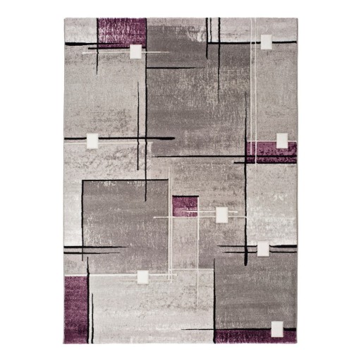 Covor Universal Detroit, 120 x 170 cm, gri - violet