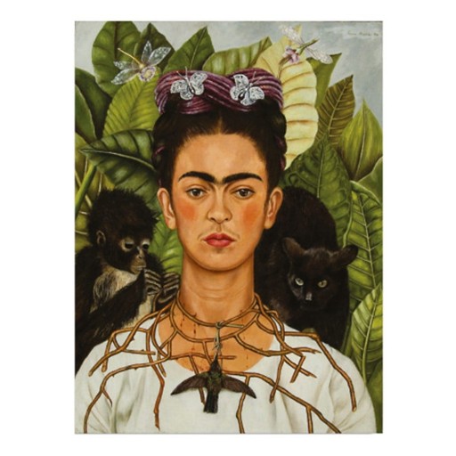 Reproducere tablou pe pânză Frida Kahlo, 30 x 40 cm