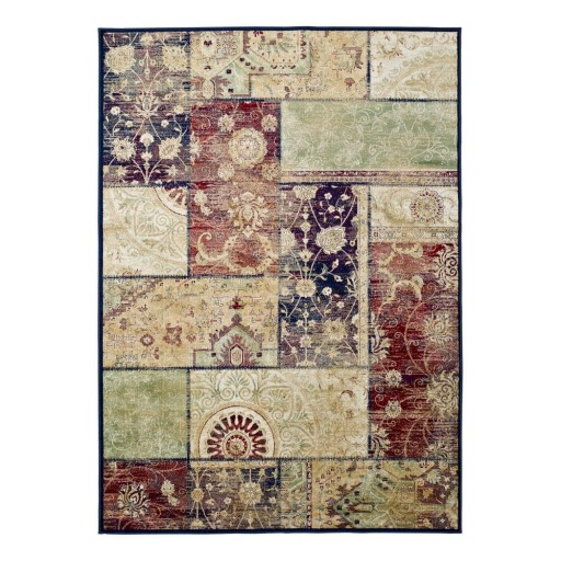 Covor din viscoză Universal Belga Squares, 140 x 200 cm