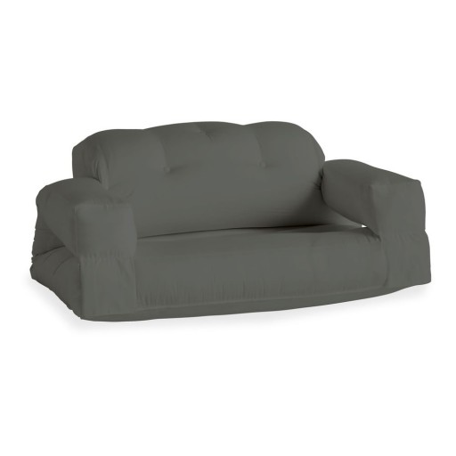 Canapea extensibilă adecvată pentru exterior Karup Design Design OUT™ Hippo Dark Grey, gri închis