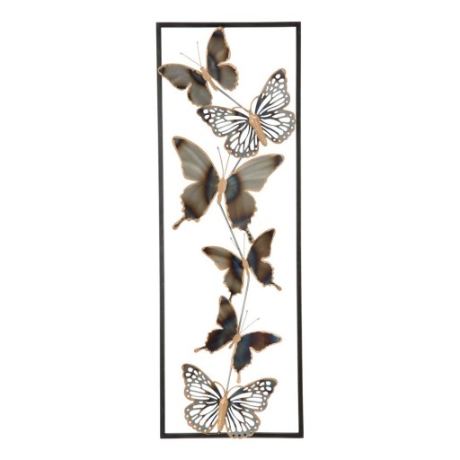 Decorațiune metalică pentru perete Mauro Ferretti Butterflies