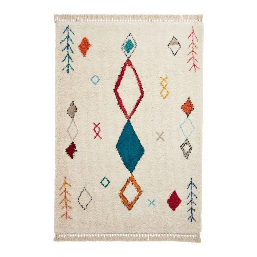 Covor bej 170x120 cm Boho - Think Rugs