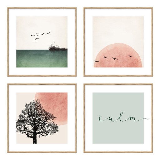 Poster 30x30 cm Calm