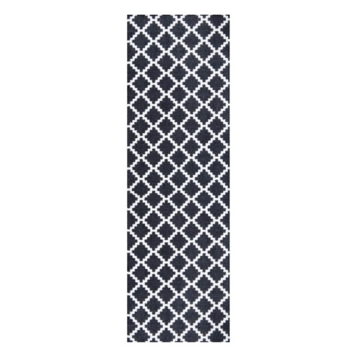 Covor tip traversă Zala Living Elegance, 50 x 150 cm, negru-alb