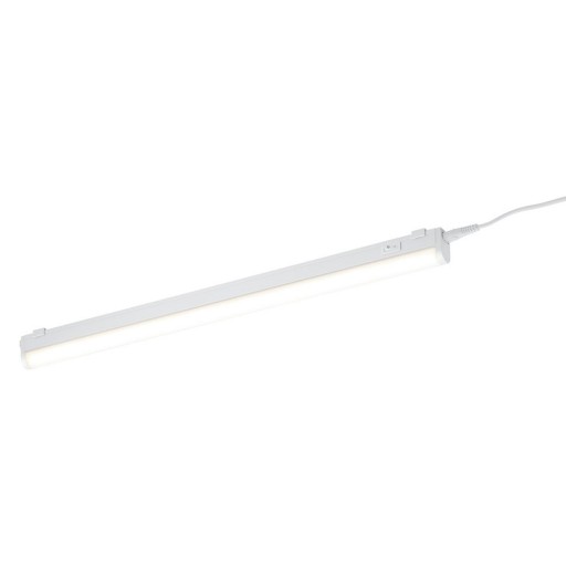 Aplică de perete albă LED (lungime 51 cm) Ramon – Trio