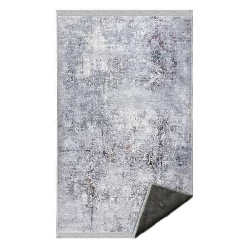 Covor gri de tip traversă 80x200 cm – Mila Home