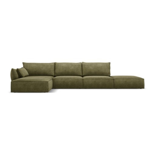 Colțar verde (pe partea stângă) Vanda – Mazzini Sofas