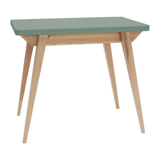 Masă de dining extensibilă cu blat verde 65x90 cm Envelope – Ragaba