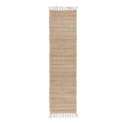 Covor în culoare naturală tip traversă 60x230 cm Levi – Flair Rugs