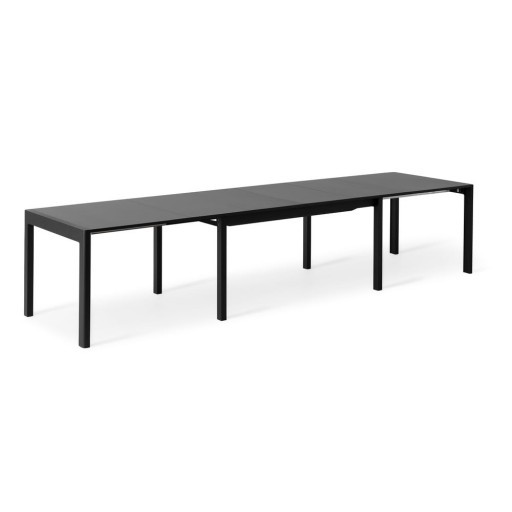 Masă de dining extensibilă cu blat negru 96x160 cm Join by Hammel – Hammel Furniture