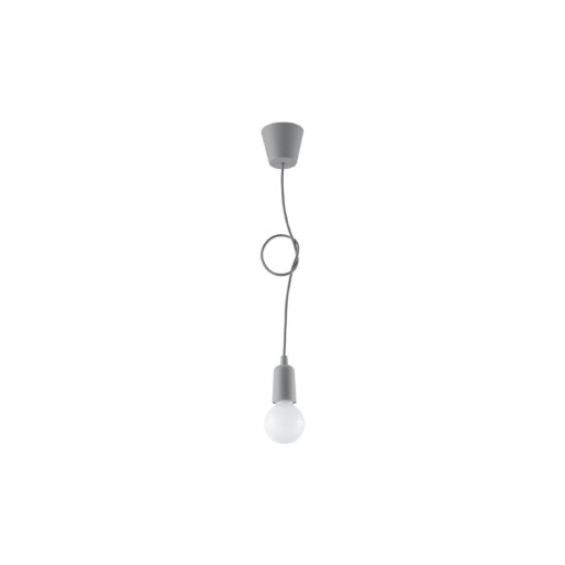 Corp de iluminat gri ø 5 cm Rene – Nice Lamps