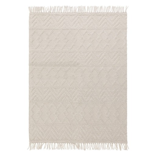 Covor crem din lână 120x170 cm Asra – Asiatic Carpets