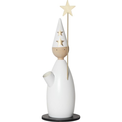 Decorațiune luminoasă albă ø 12 cm de Crăciun Lucia Classic – Star Trading