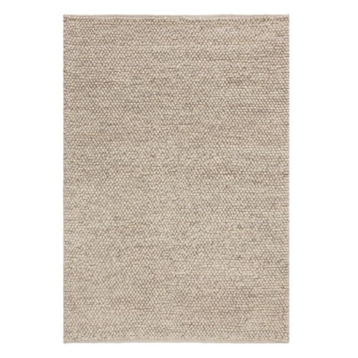 Covor din lână Flair Rugs Minerals, 120 x 170 cm, gri deschis