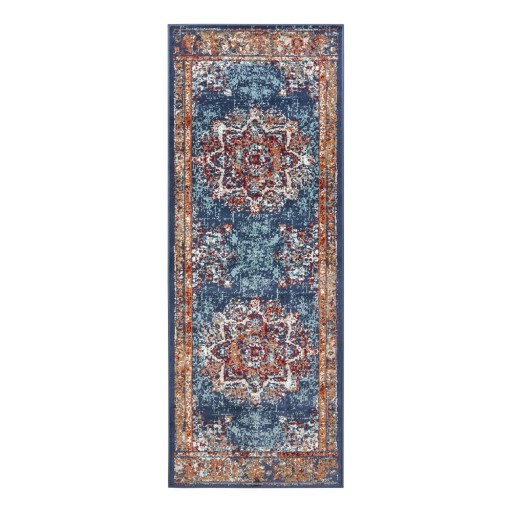 Covor albastru închis de tip traversă 80x240 cm Orient Maderno – Hanse Home