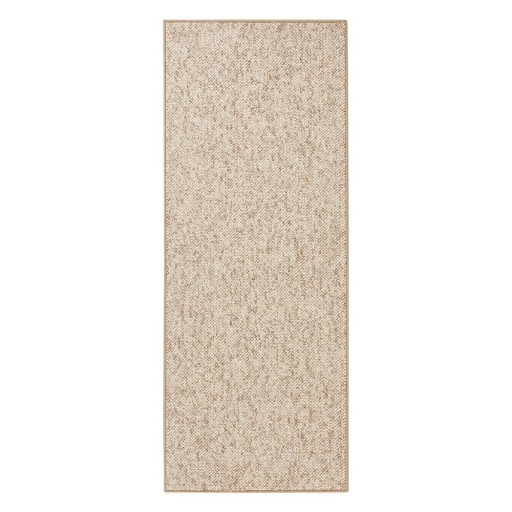 Covor tip traversă maro deschis 80x200 cm Wolly – BT Carpet