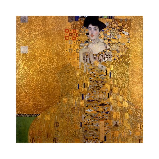 Reproducere tablou Gustav Klimt Adele Bloch-Bauer I, 45 x 45 cm