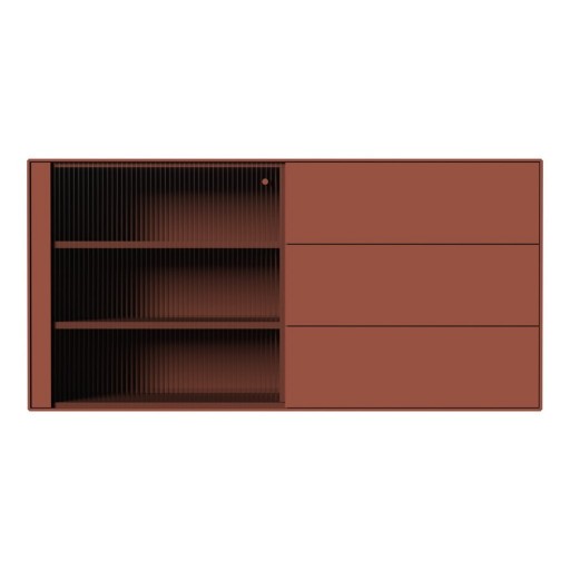 Comodă cărămizie suspendată 120x59 cm Edge by Hammel – Hammel Furniture