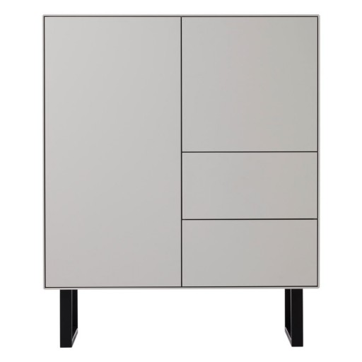 Comodă înaltă gri deschis 91x111 cm Edge by Hammel – Hammel Furniture