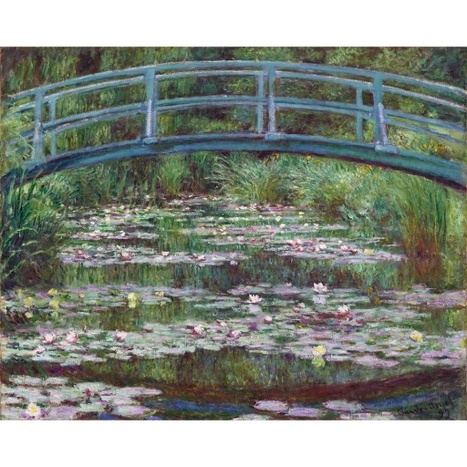 Reproducere tablou Claude Monet - The Japanese Footbridge, 50x40 cm