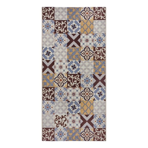 Covor maro de tip traversă 75x150 cm Cappuccino Mosaik – Hanse Home