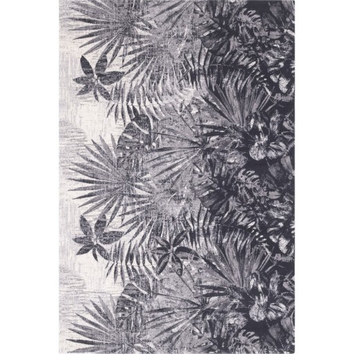 Covor gri din lână 133x180 cm Tropic – Agnella