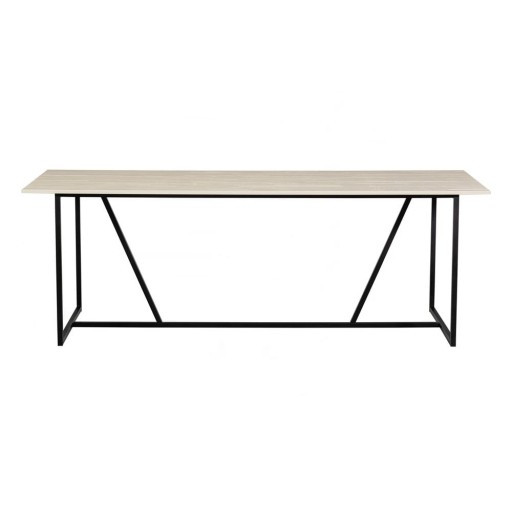 Masă de dining din lemn de frasin 90x220 cm Silas – WOOOD