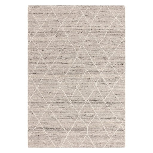 Covor gri deschis din lână 160x230 cm Noah – Asiatic Carpets