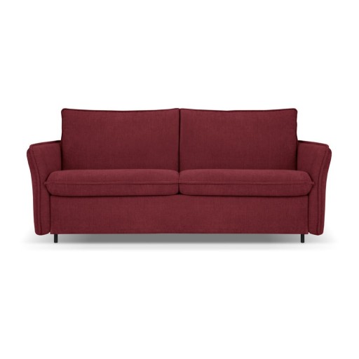 Canapea burgundy extensibilă 166 cm Dalida – Micadoni Home