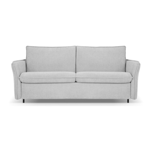 Canapea gri deschis extensibilă 166 cm Dalida – Micadoni Home