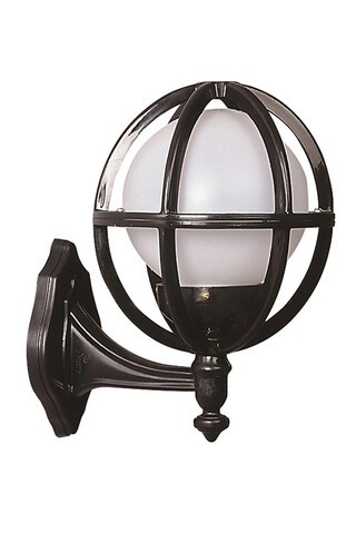 Lampa de exterior, Avonni, 685AVN1137, Plastic ABS, Alb/Negru